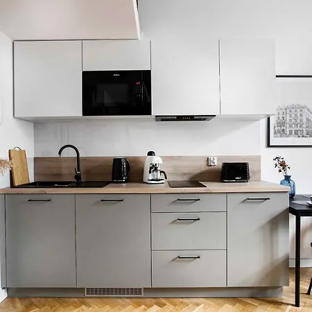 Charming With Kitchen - Old Town, Main Station クラクフ
